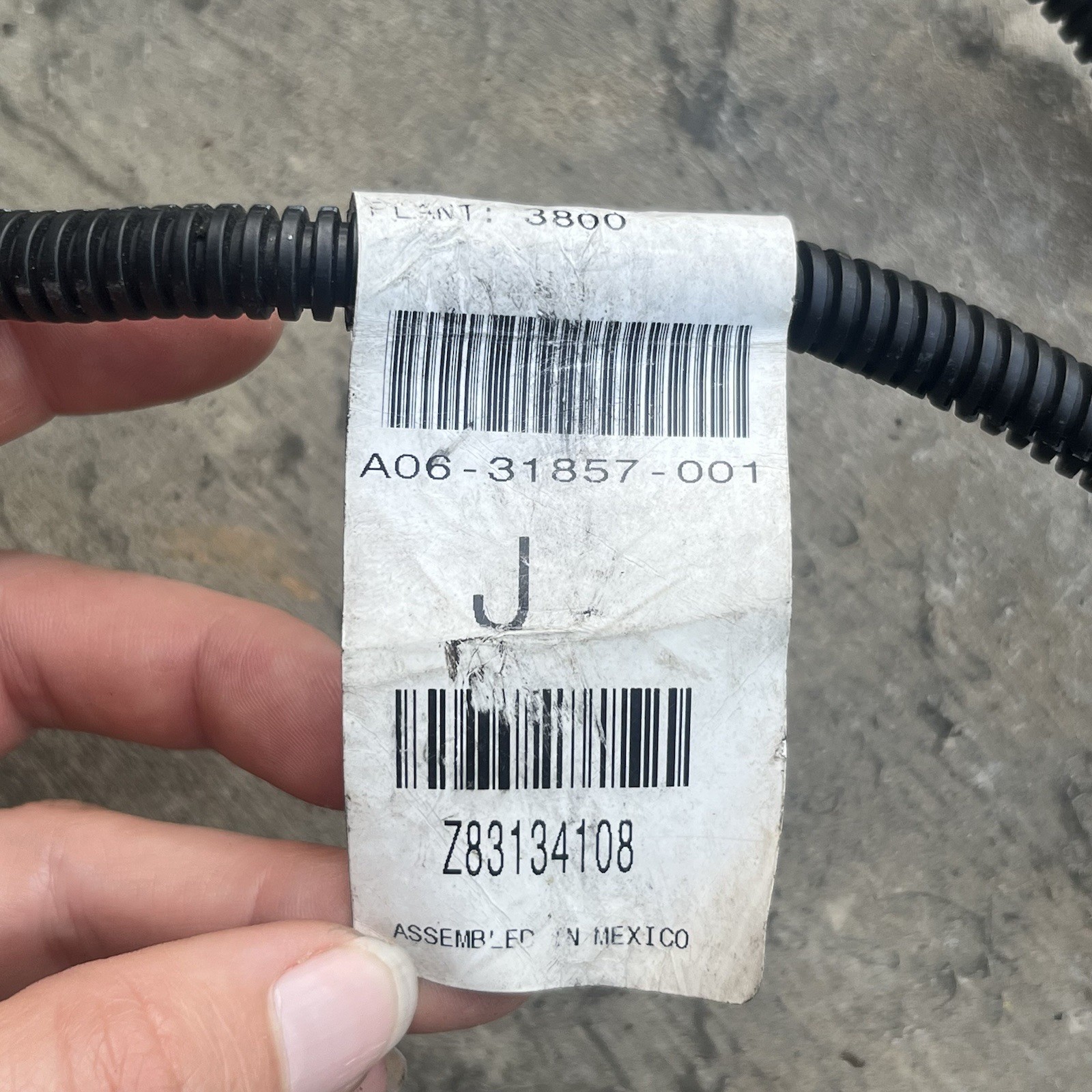 Freightliner A06-31857-001 Speed Sensor Jumper Harness Eaton Transmission OEM
