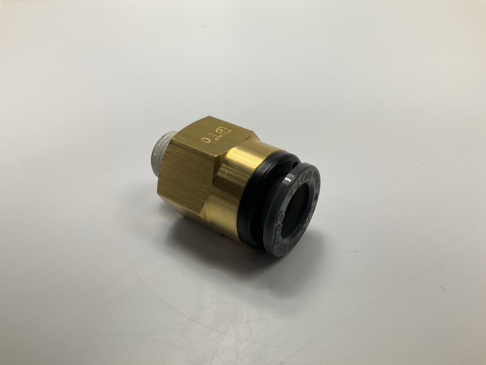 Automann 177.11686A PTC Male Connector 3/8″ Tube X 3/8″ NPT