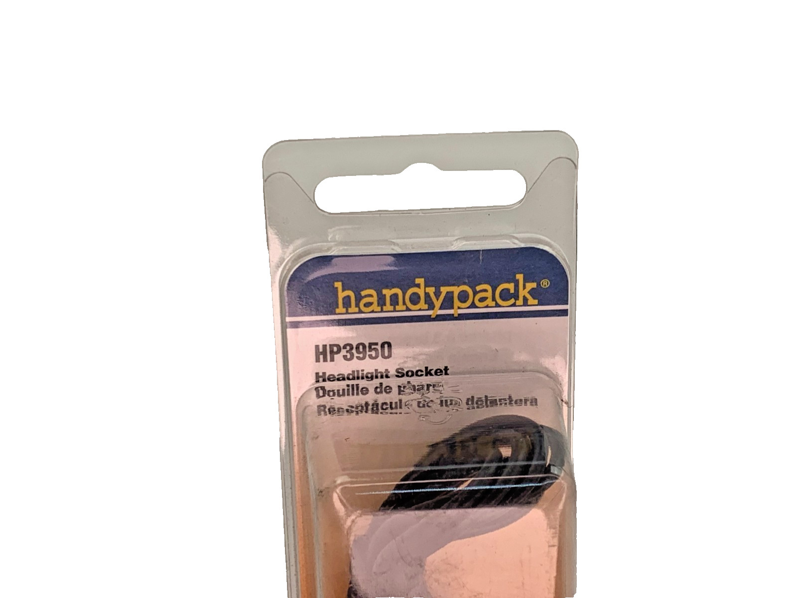 2 PACK Handypack HP3950 Headlight Repair Socket Pigtail 3 Blade