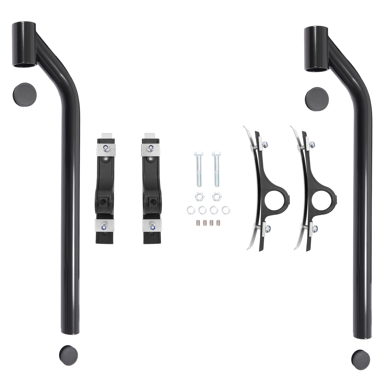Universal Black Steel Nylon Fender Mounting Bracket Kit For Semi Truck 8591000