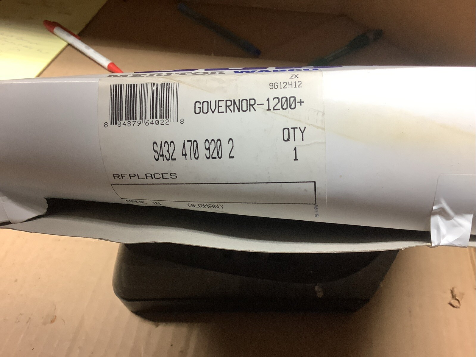S432-470-920-2 GENUINE WABCO GOVERNOR OEM – Nos