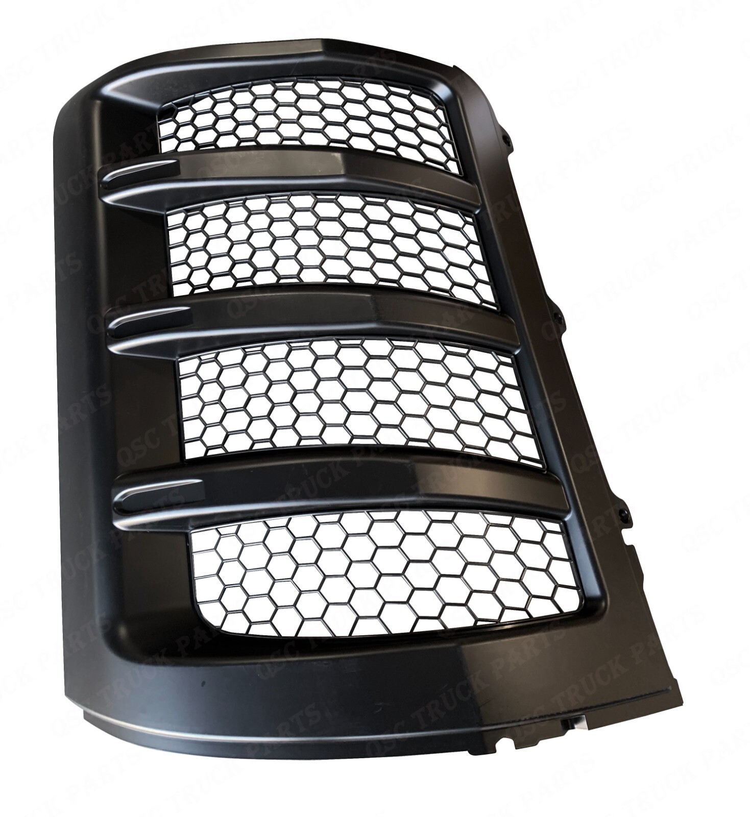 QSC Reefer Right Curbside Upper Black Grille for Thermo King Precedent