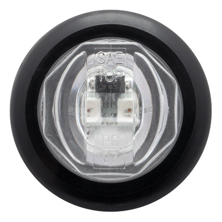 Optronics MCL11CAKPG Clear Lens Yellow 3/4″ Pc Rated Marker/Clearance Light With