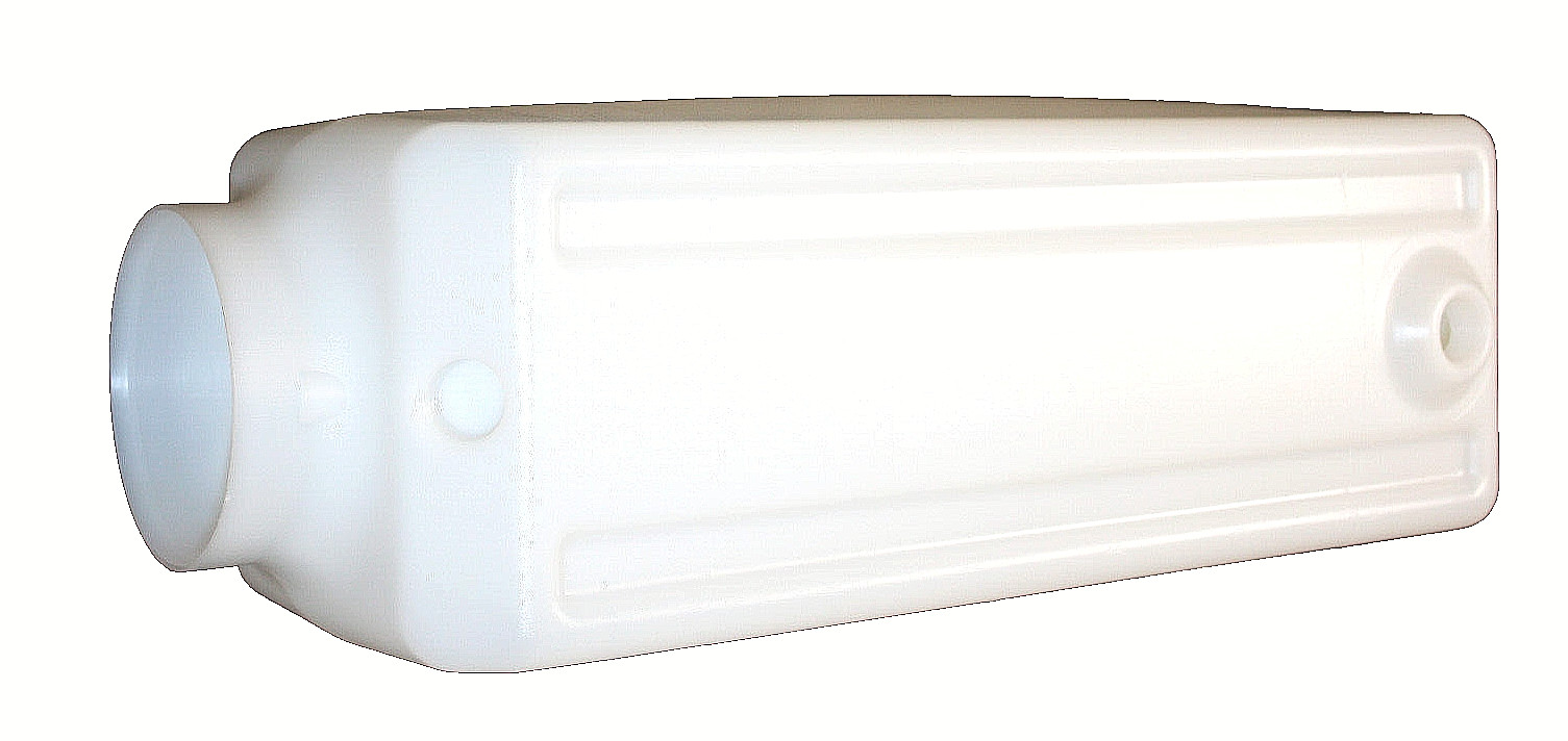 Monarch K14169 Horizontal Plastic Reservoir, 6.75X6.75X20 w/Install Hardware!