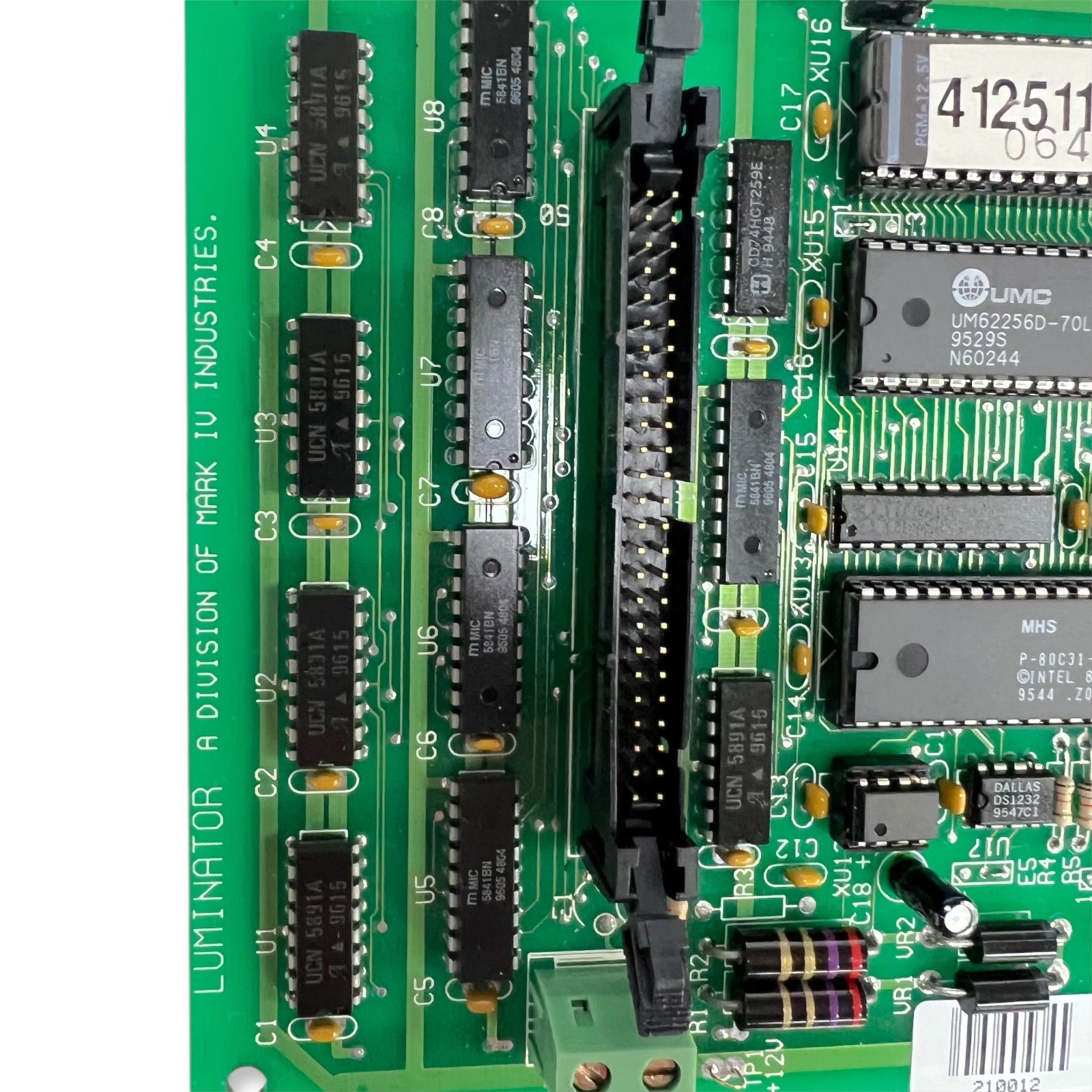 Luminator Mark IV Rear Flip-Dot Controller Board 501105-001 Transit Sign PCB