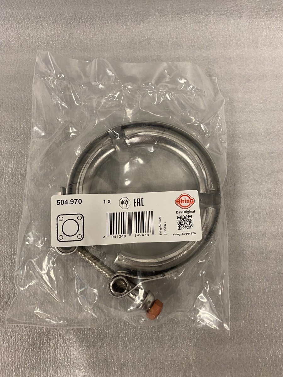ELRING VOLVO D13 EGR COOLER V-BAND CLAMPS + GASKETS KIT OEM Made in Germany