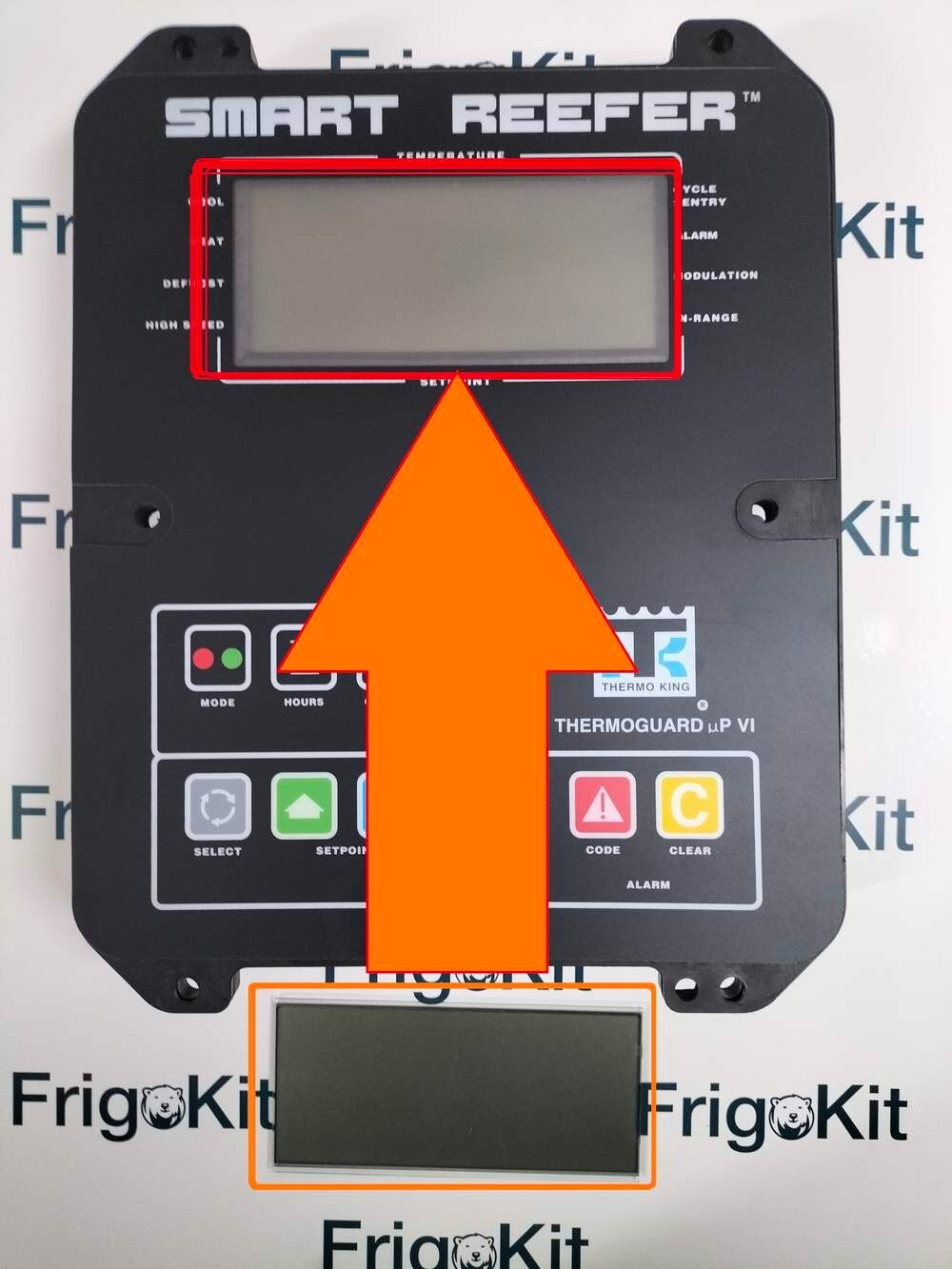 TRP LCD DISPLAY REPLACEMENT FOR THERMO KING MP4 LCD DISPLAY MPIV MP4