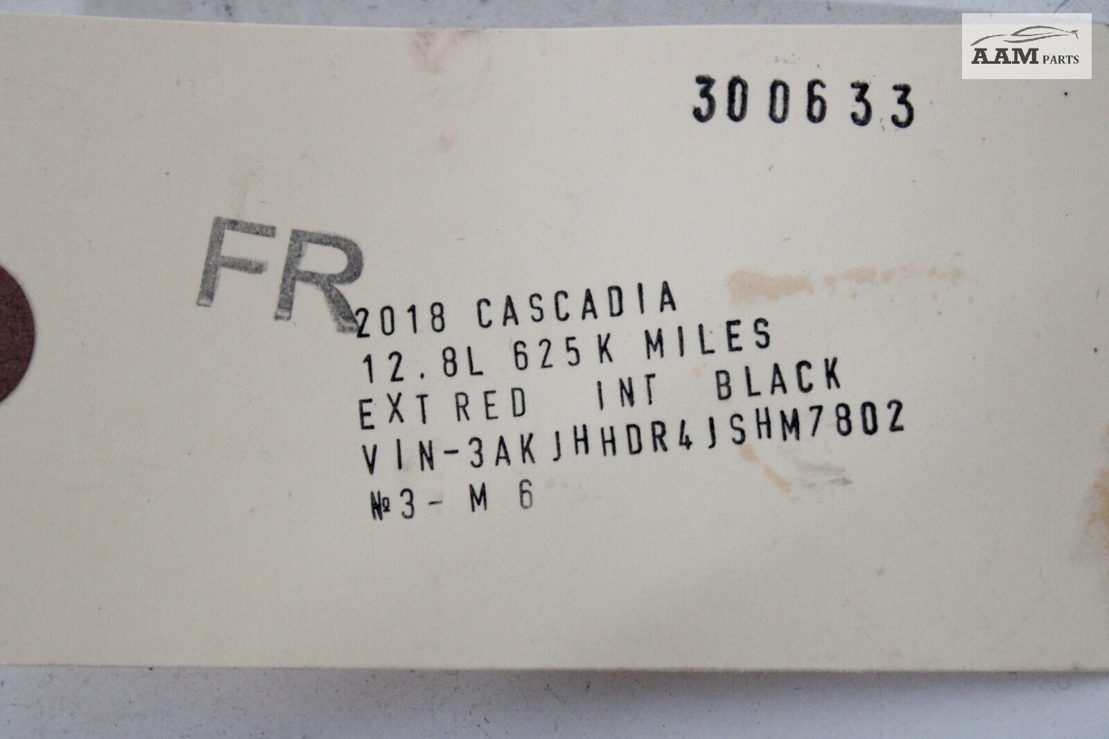2018-2024 FREIGHTLINER CASCADIA FRONT RIGHT SLEEPER BUNK NET BELT RECEIVER OEM