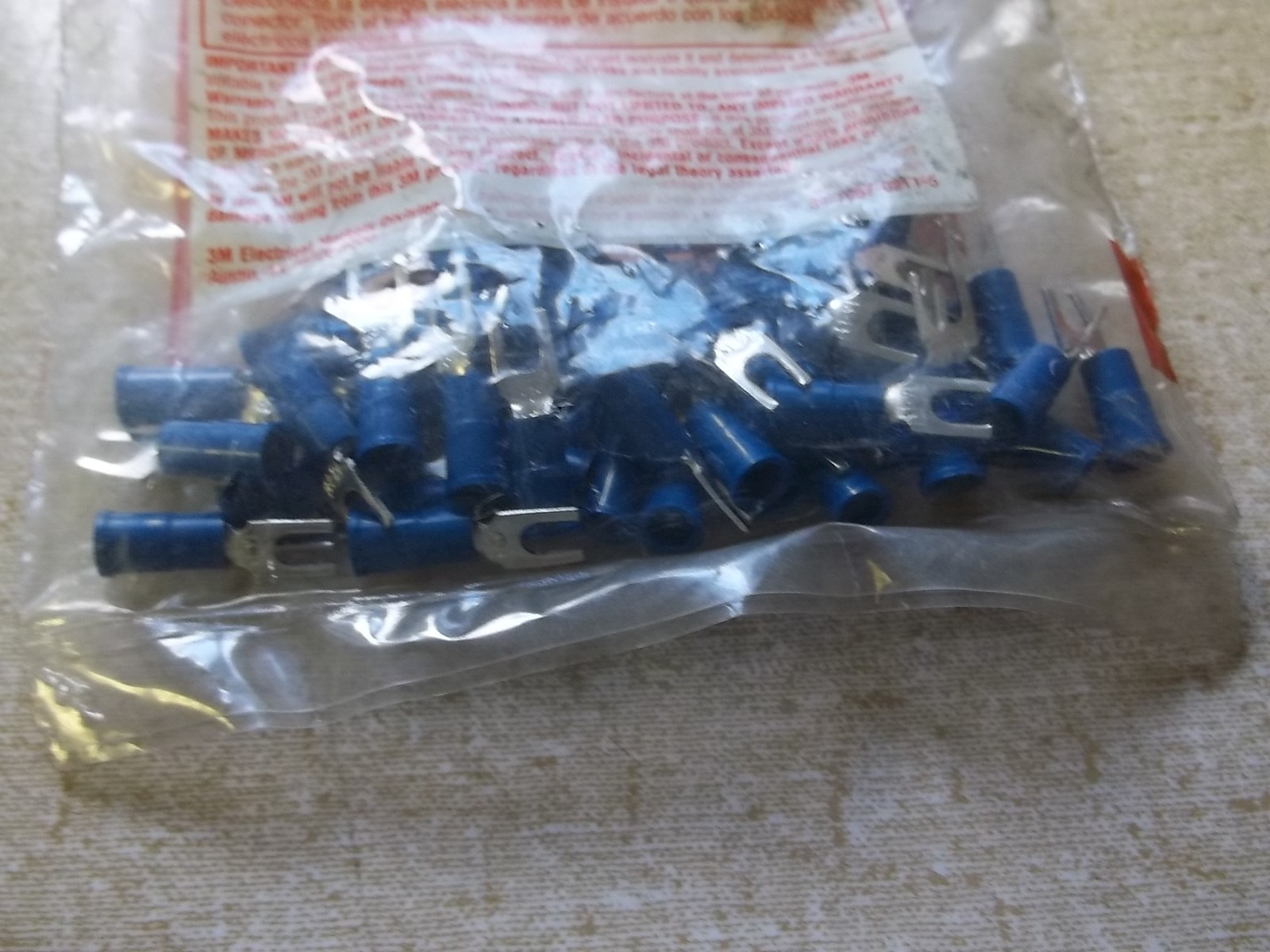 NEW 3M Block Fork Terminal Highland, Bag of 50 Pieces *FREE SHIPPING*