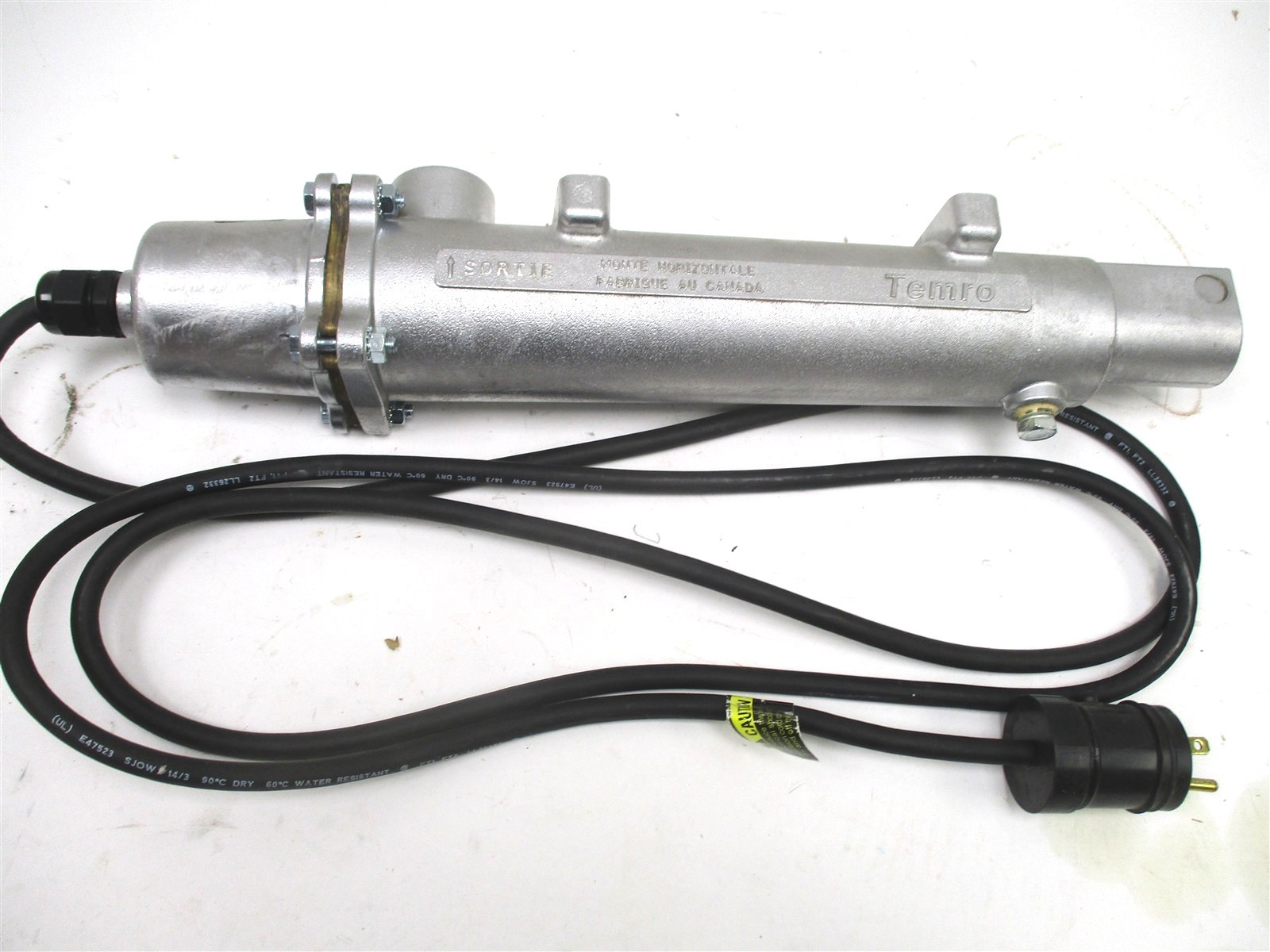 3310006 PHILLIPS HORIZONTAL COOLANT CIRCULATION ENGINE PRE-HEATER 1500W 120V
