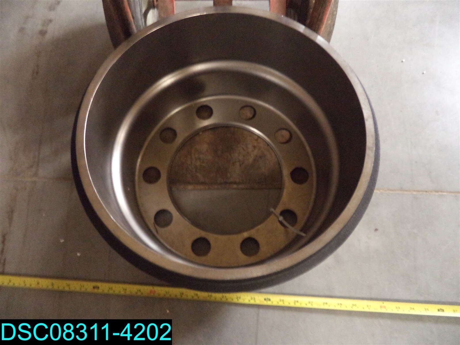 10009920 – Brake Drum – Front, TruTurn, 15 in. dia. x 4 in. Width,10-Bolt Holes