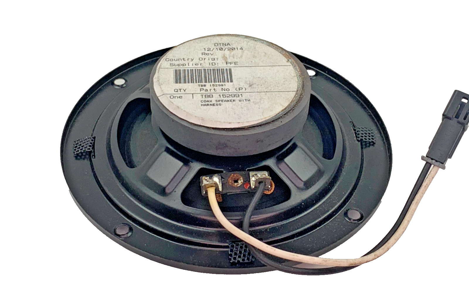 -NB- Pana-Pacific TBB 152991 Coax Speaker 8-ohm