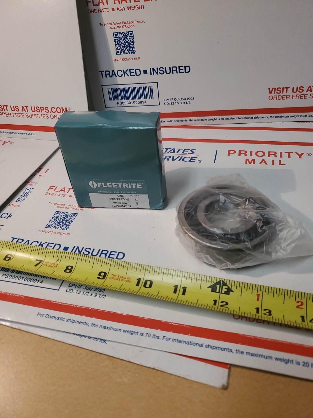 Fleetrite / Navistar FLT63062RS2 High Temp Flywheel Clutch Pilot Bearing NEW, G1