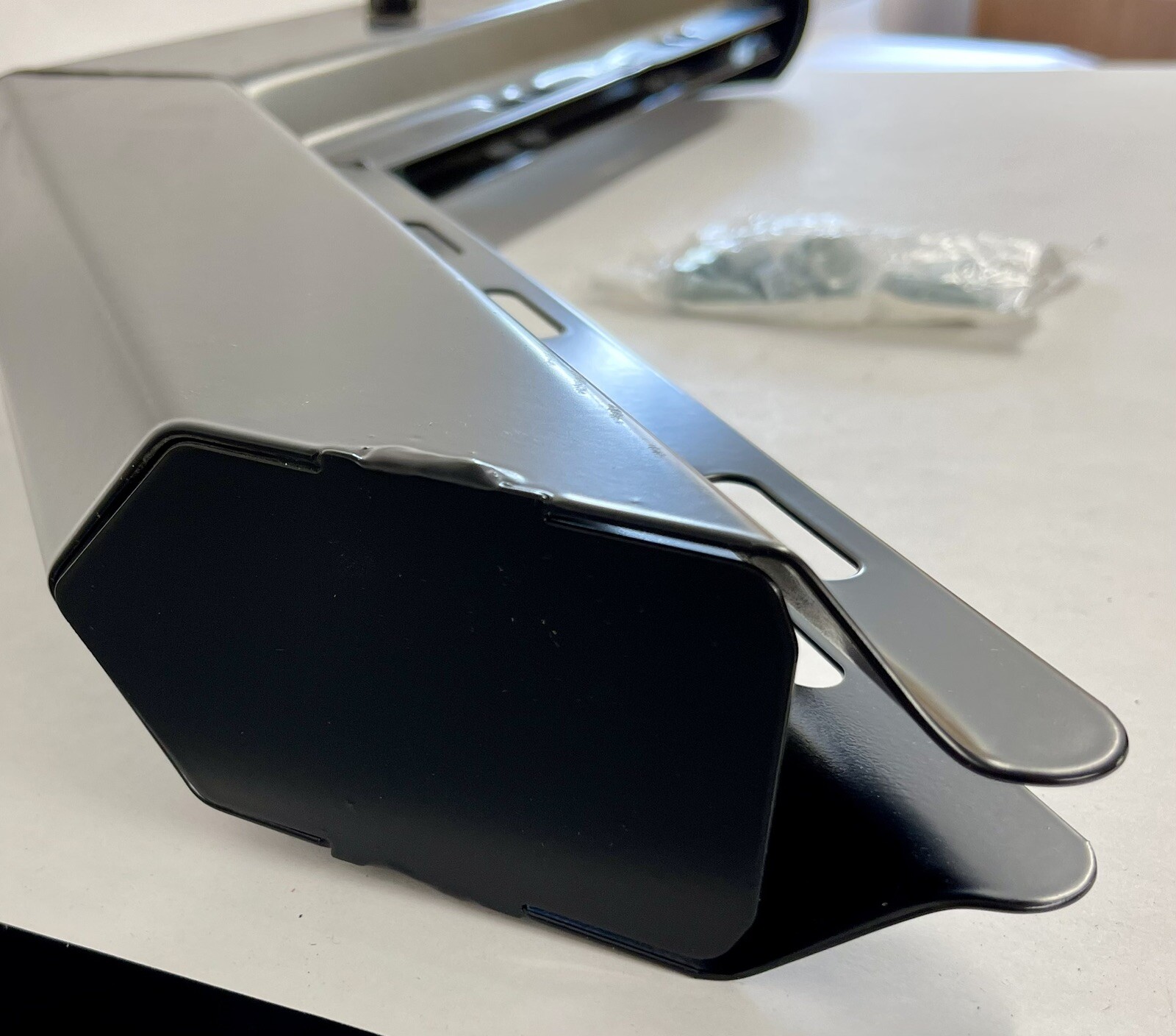 Standard Poly Fender Betts Industries Black Powder Coated Steel with Reflectors