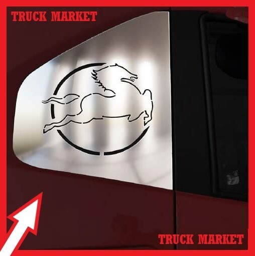 iveco S-WAY BED WINDOW CHROME Stainless Steel 1 SET.