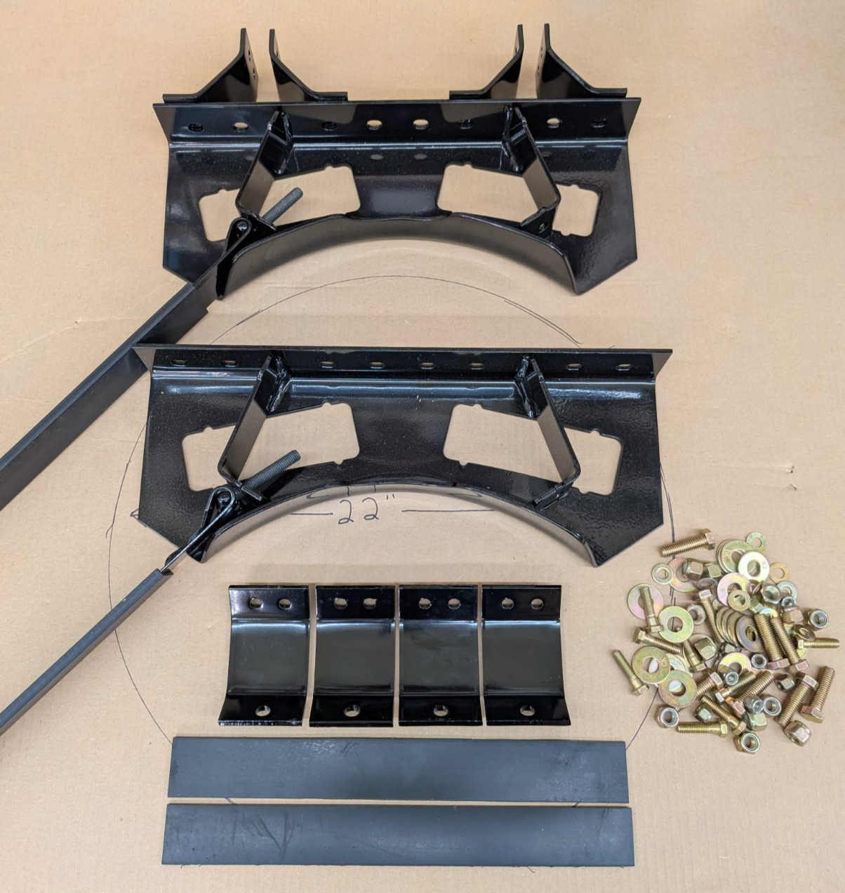 Thermo King 900398TKA – 22″ Fuel Tank Mount Hanger Kit For Reefer Trailer