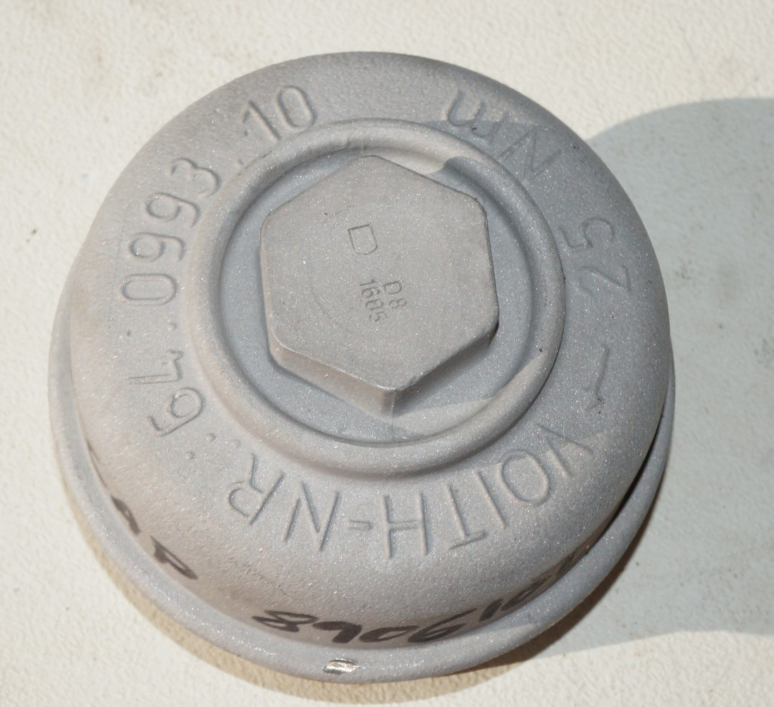 VOITH 68-1206-10 Transmission Oil Filter Cap 64.0993.10, 67.504.17.160, 8906101