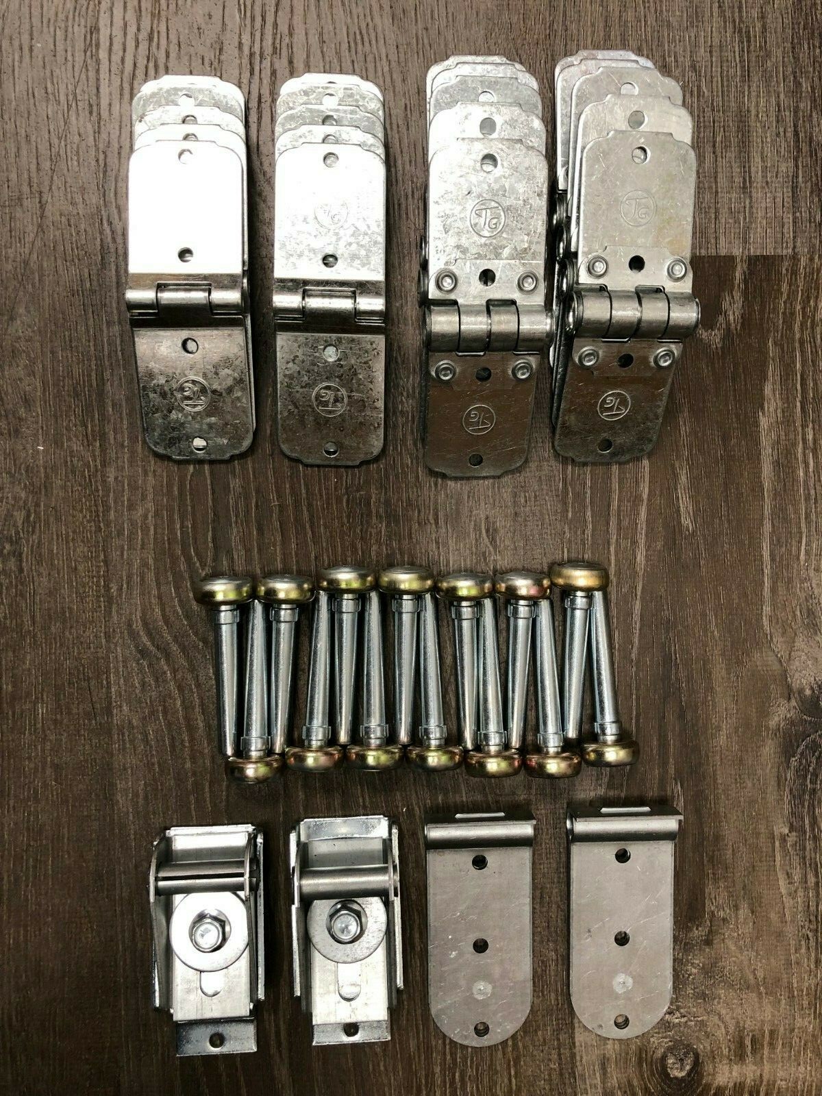 38 Pack Todco Door Repair Kit-Hinges 1″Rollers- Medium Duty/Stepvan Roll up Door