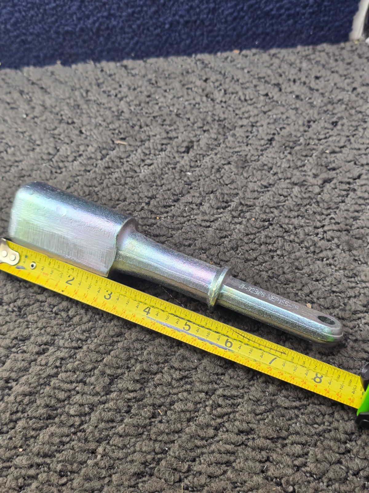 Hendrickson S-32388 Steel Slide Locking Pin 8″ Length x 1-5/8″ Head Diameter