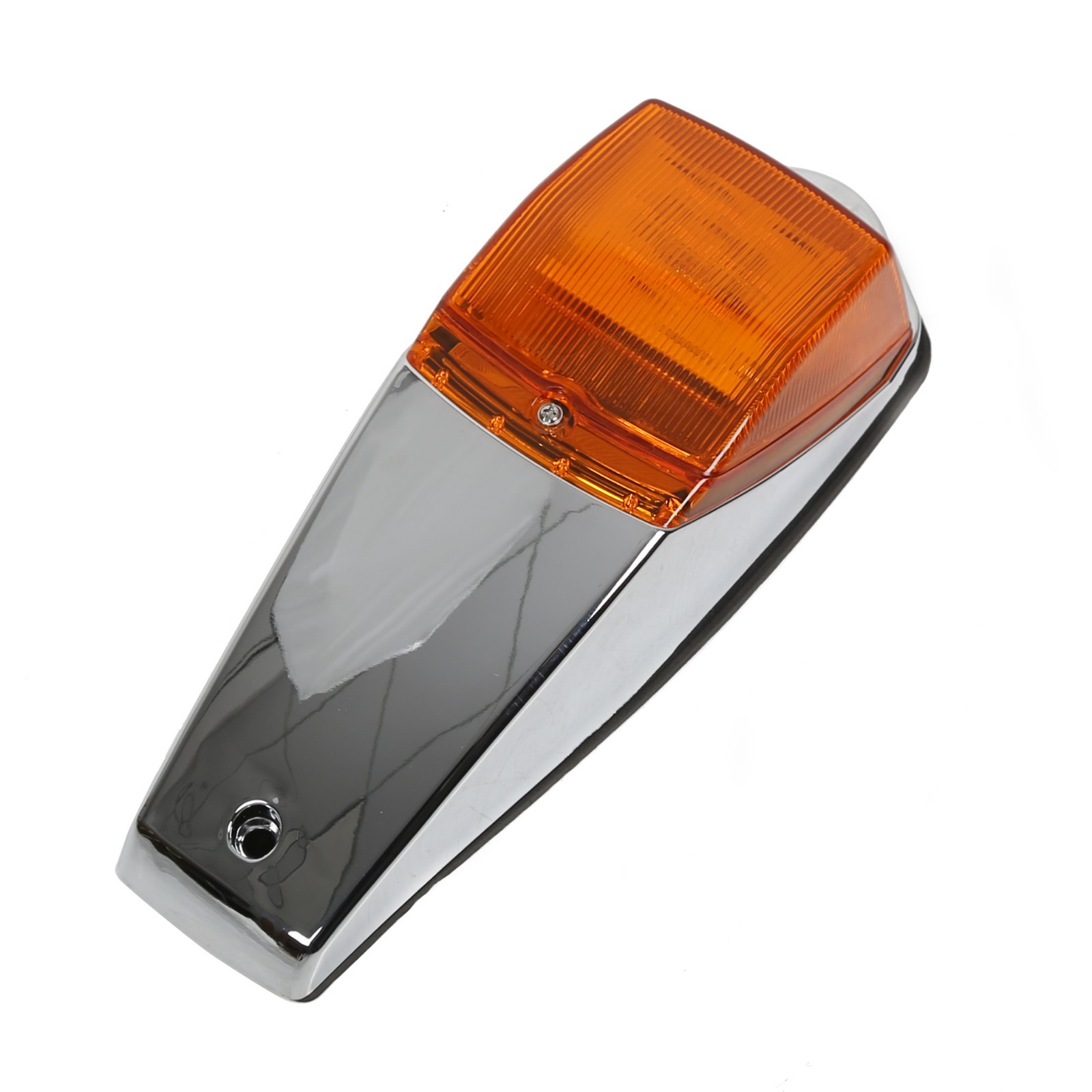 5 pcs Amber Chrome 31 LED Cab Marker Lights for Peterbilt Kenworth Freightliner