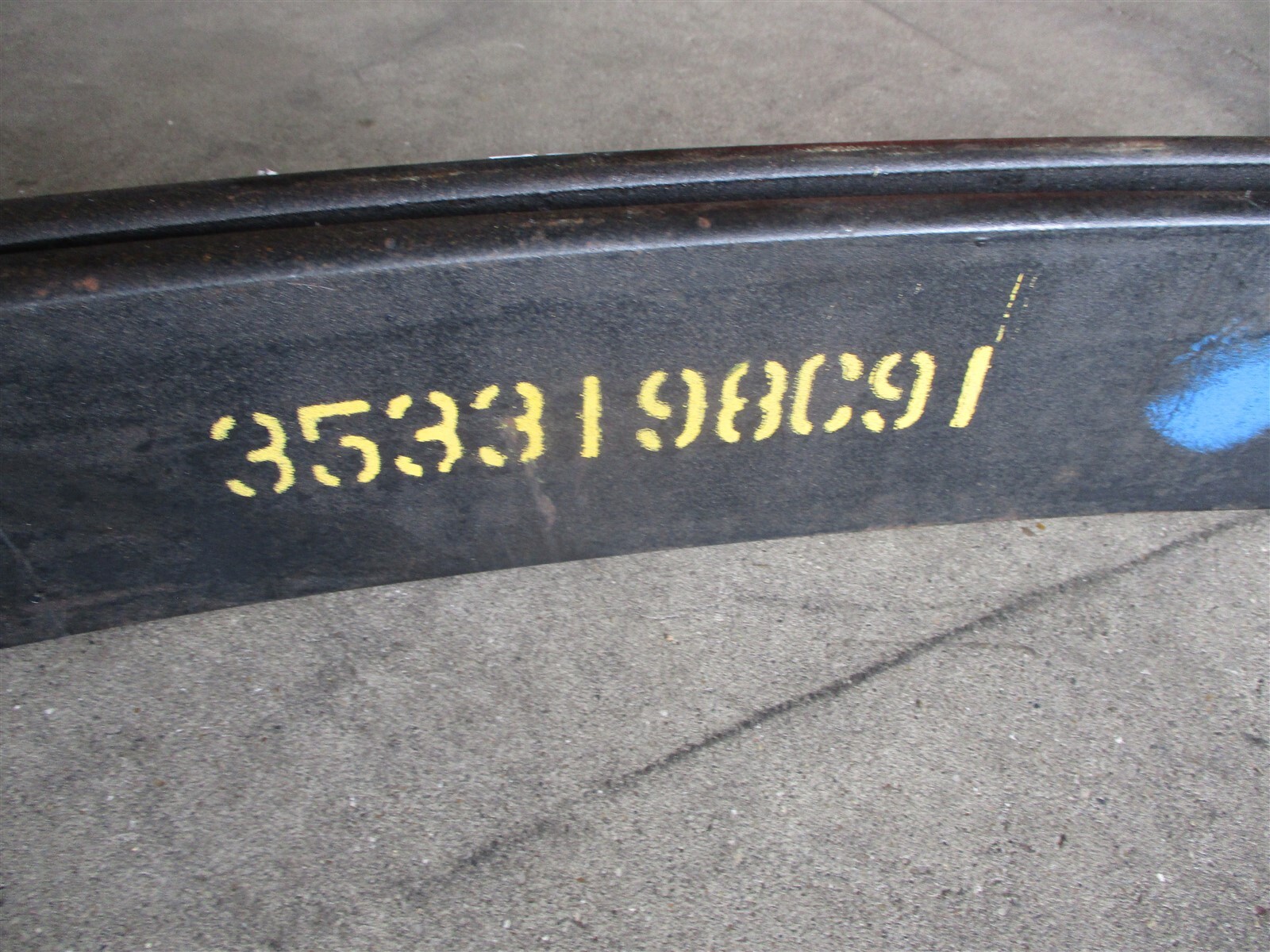 3533198C91 OEM INTERNATIONAL FRONT LEAF SPRING 12K TAPERED 7300 7400 7500 7600+