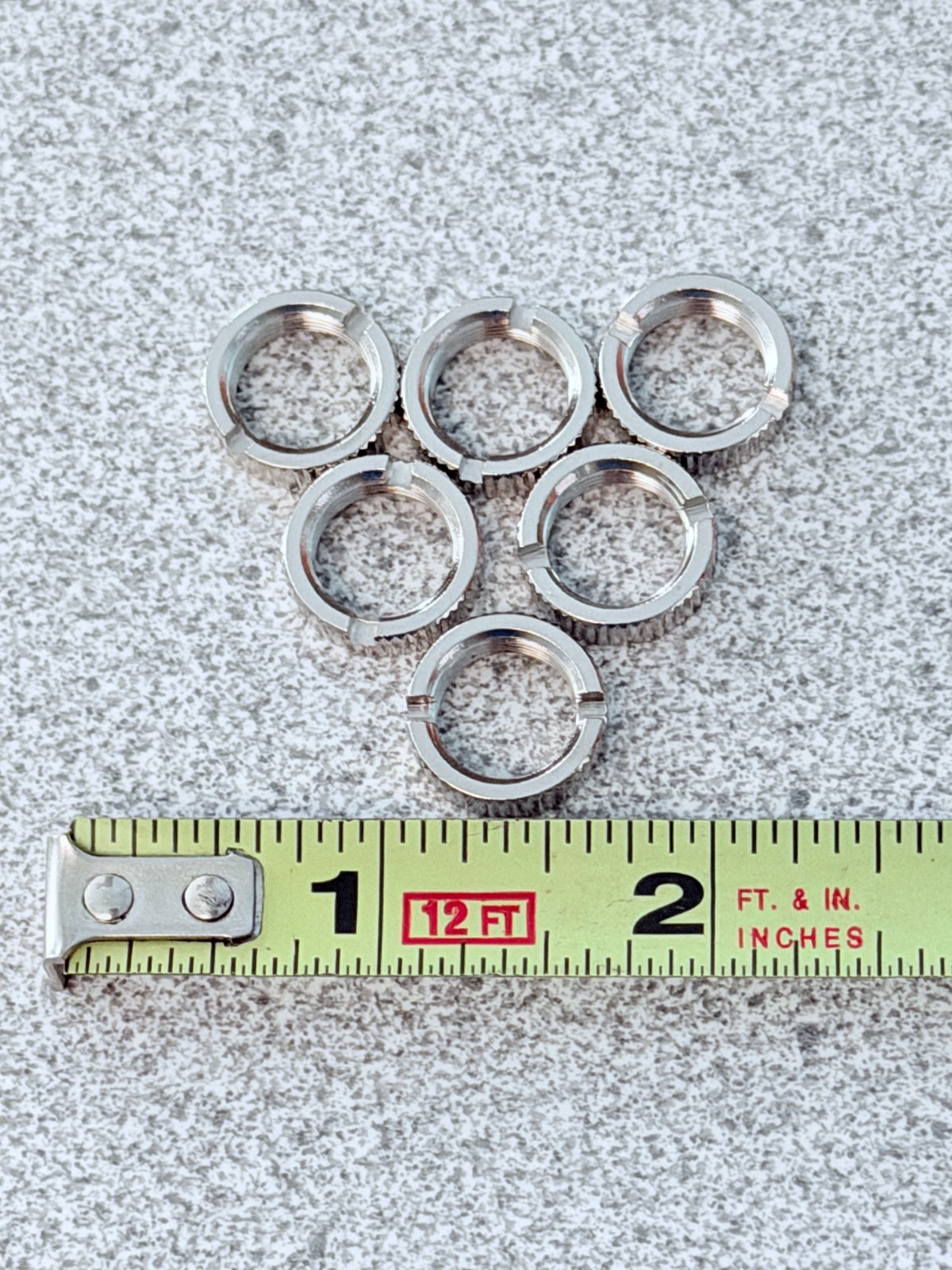 NEW Freightliner Peterbilt Kenworth Chrome Metal Switch Face Nut – Real Metal