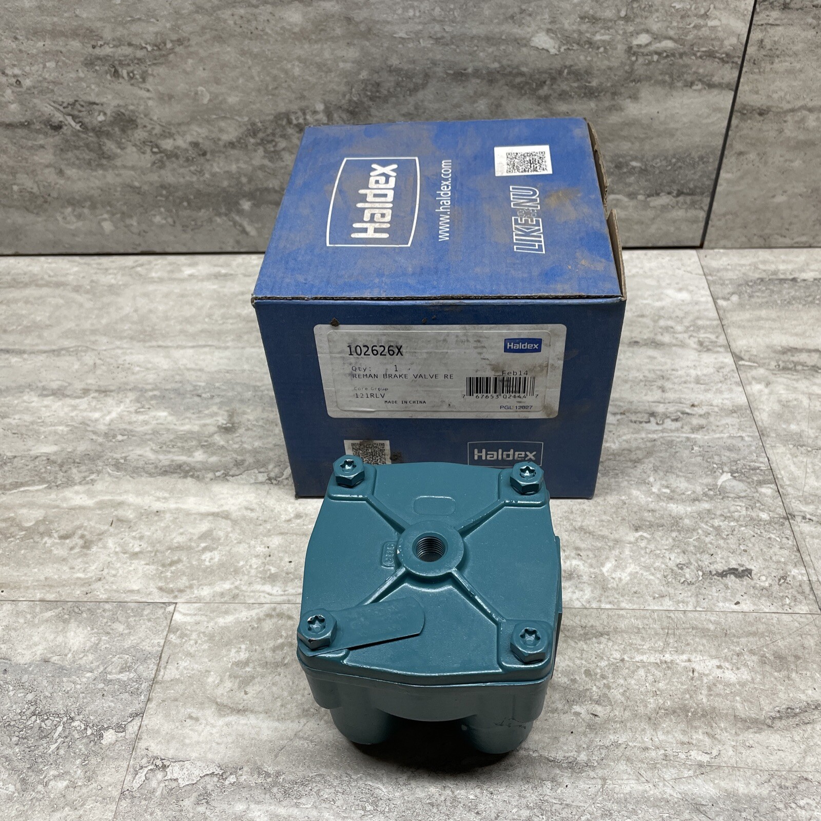 Haldex Like-Nu 102626 X Brake Valve Relay, Remanufactured