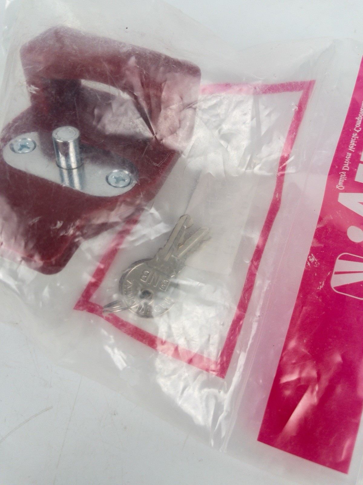 Velvac 2FAD3 Gladhand Glad Hand Lock with 2 keys Brand New Sealed
