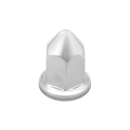 United Pacific 10083 Wheel Lug Nut Cover 33mm X 2 3/8″, Stainless, Pointed, With