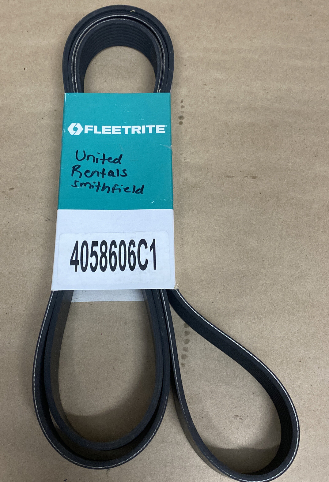 IH International Genuine OEM Fleetrite Serpentine Belt 4058606C1