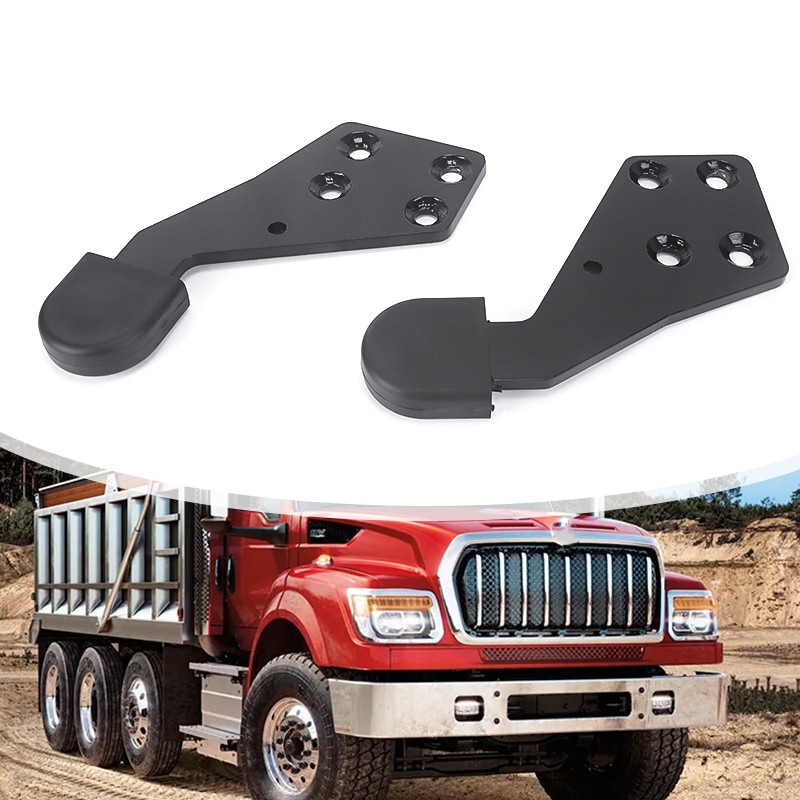 Pair LH+RH HLK2733L HLK2733R Hood Guide Poly For Select International Trucks