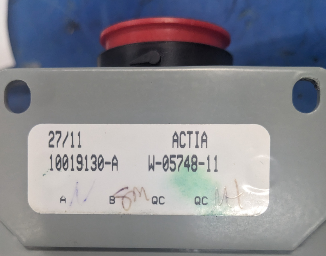Control Box Blue Bird 10019130-A Actia W-05748-11