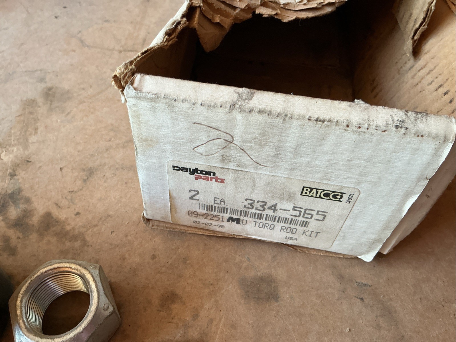 334-565U Dayton Parts Set Bolt & Bsh Assy:T/R