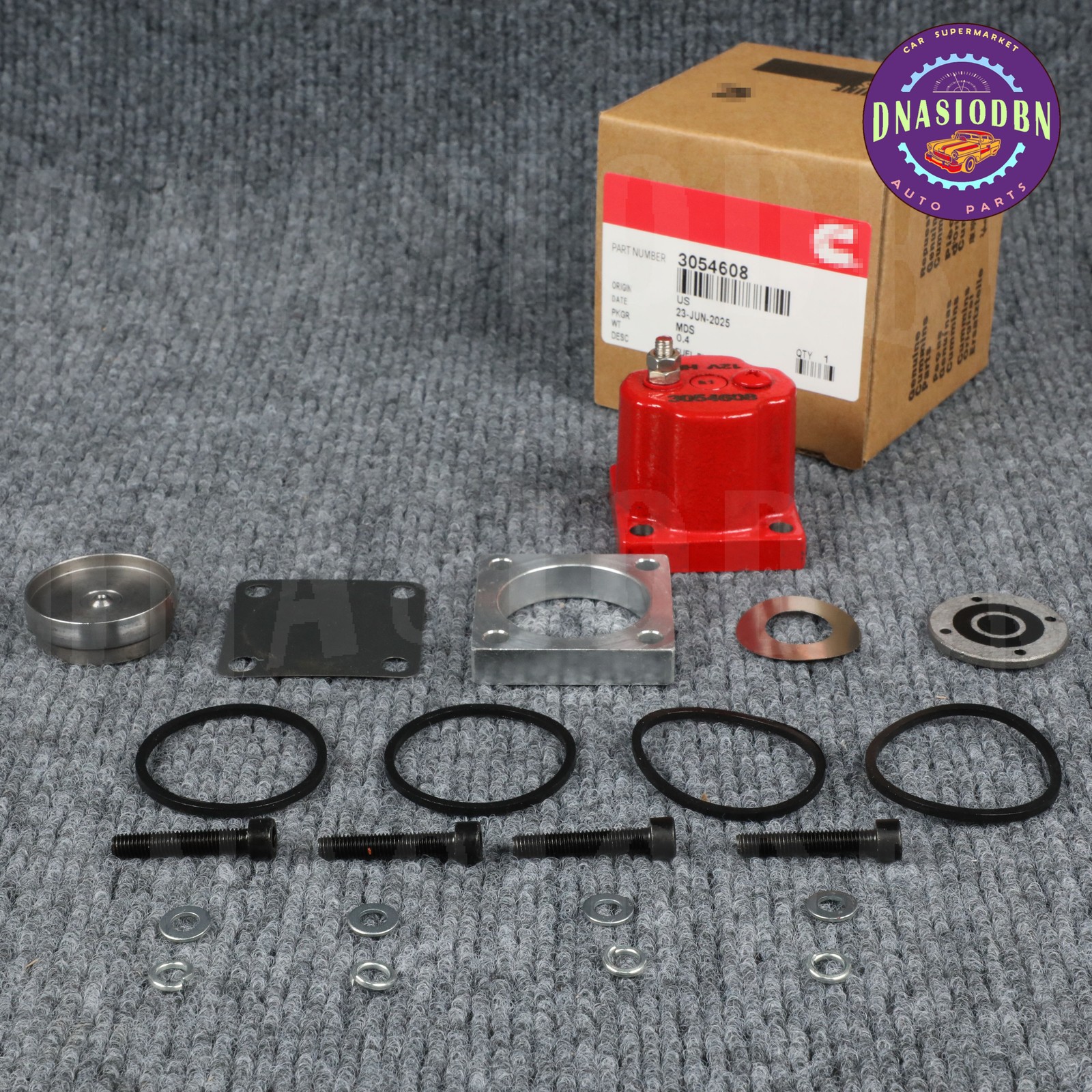 NEW OEM Fuel Shutoff Valve Set for Cummins N14 180204 209940 3054608 Solenoid US
