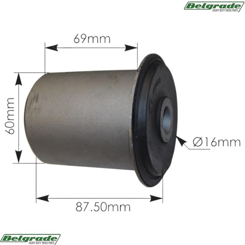 MR641 Silent Block Toyota Coaster Rear Spring Coaster H2B50 – 90389-16018