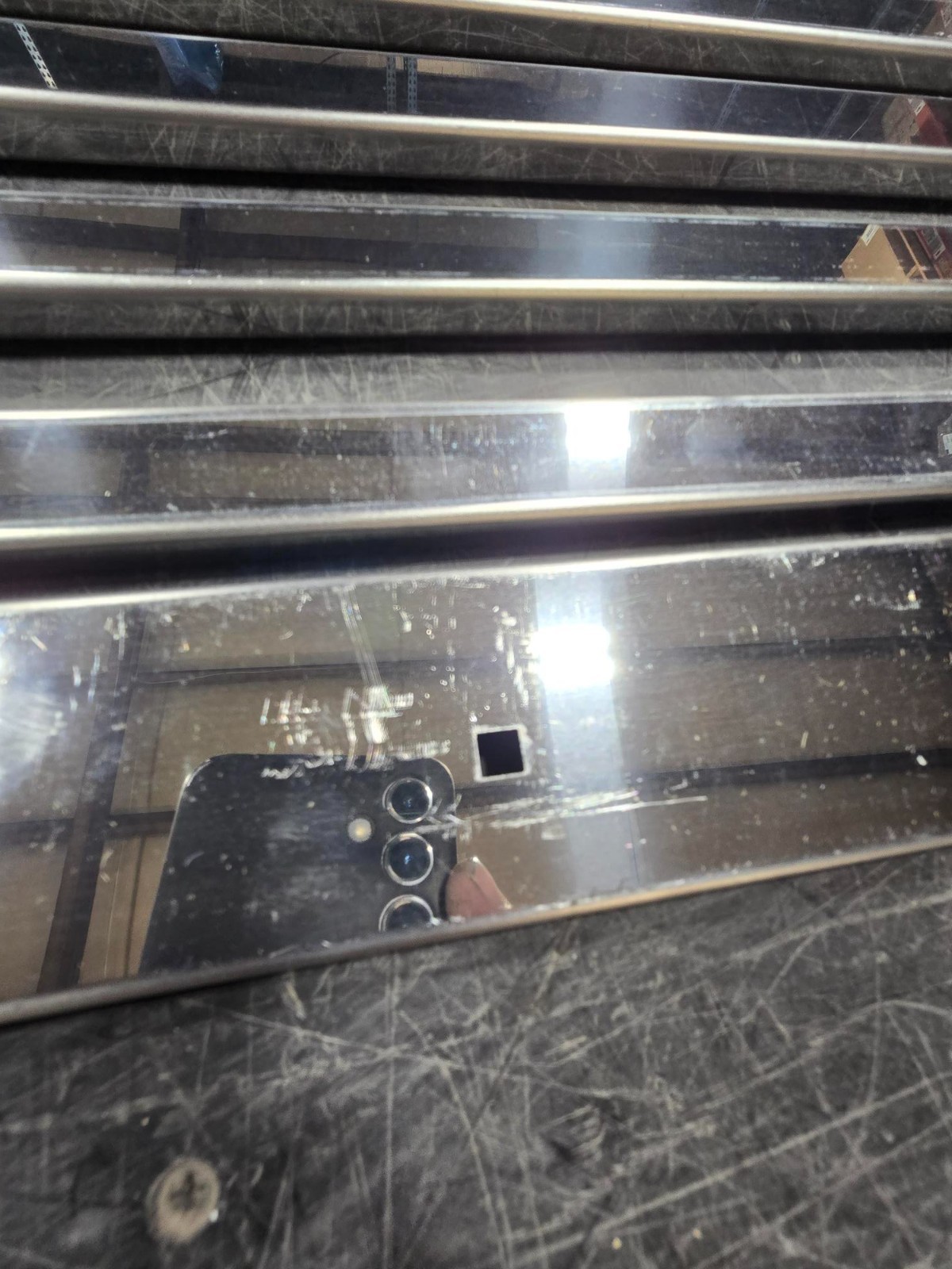 BLEMISHED: Turnpike Truck Trim Stainless Steel Grille Insert With 14 Horizontal