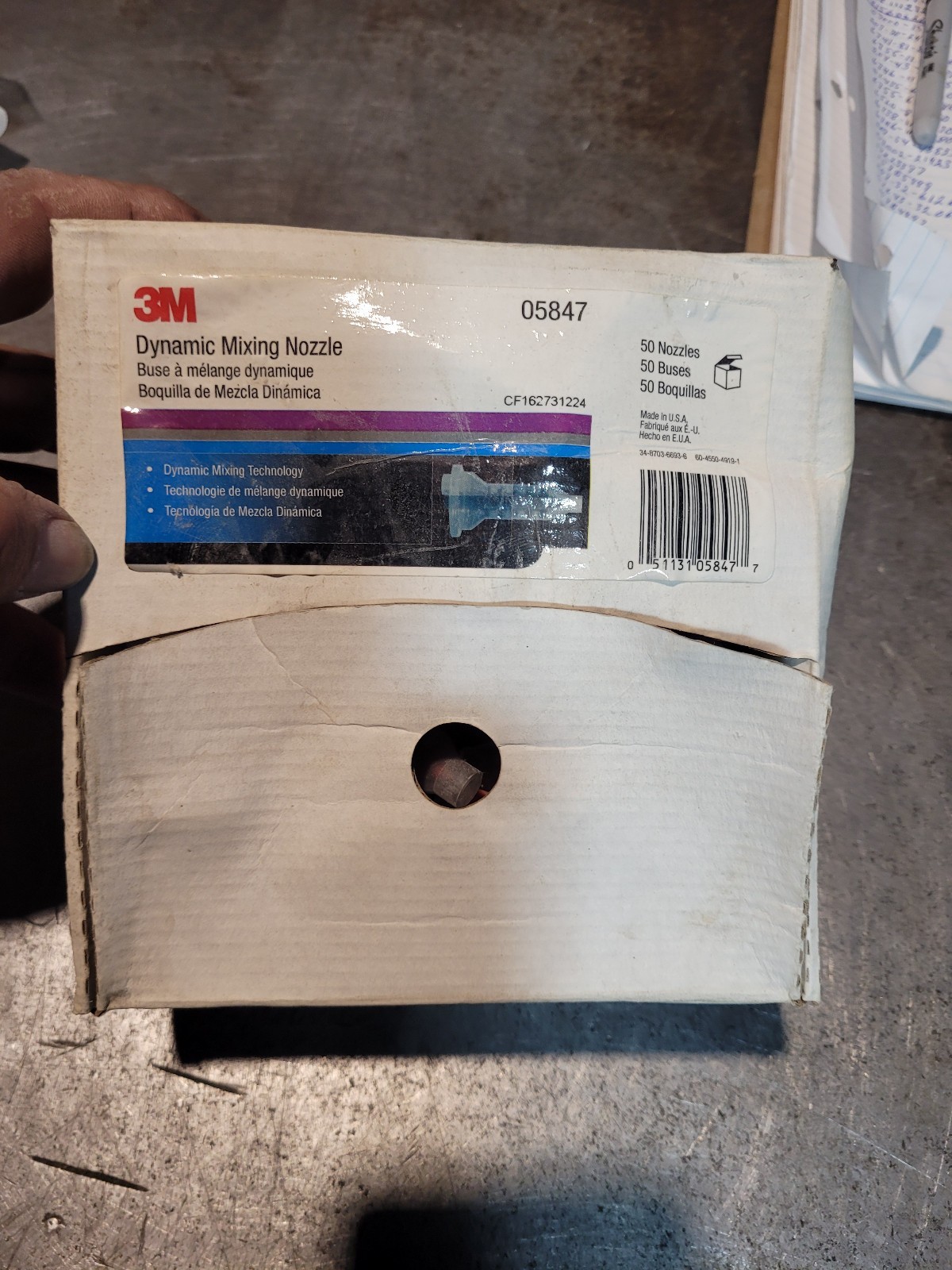 3M 05847 Dynamic Mixing System Nozzle 49 Pieces For Fillers & Glazes