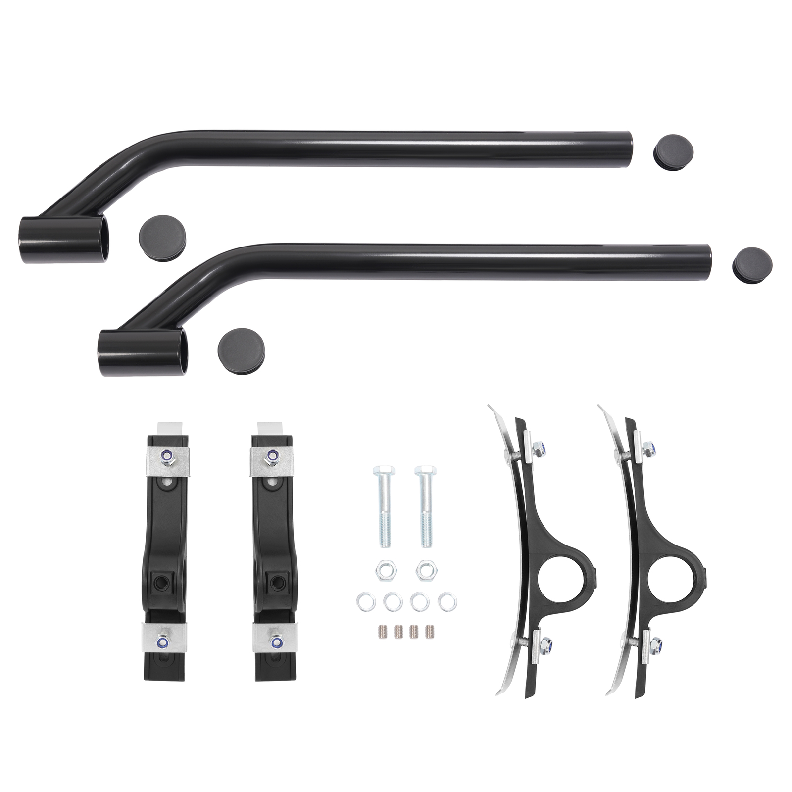 Universal Black Steel Nylon Fender Mounting Bracket Kit For Semi Truck 8591000