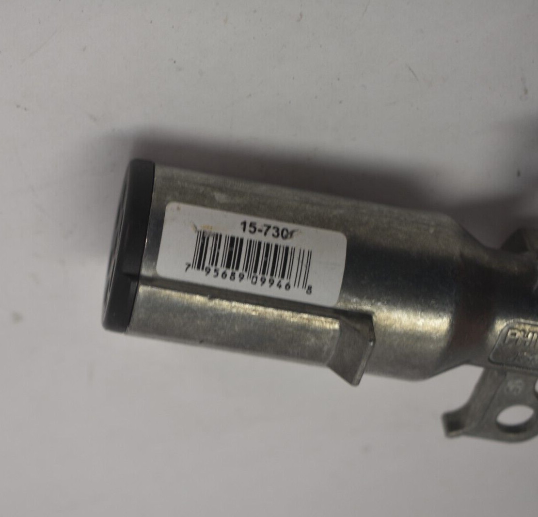 Phillips 15-730 7-Pin Electrical Plug with Spring Cable Guard Zinc Die-Cast