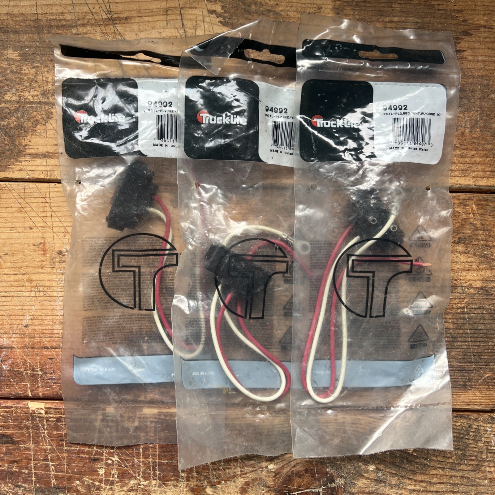 *NEW* Truck-Lite 10″ Pigtail, 2 Wire P/N: 94992