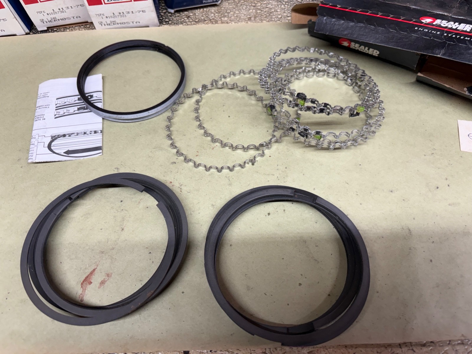SEALED POWER E288X 30 PISTON RINGS