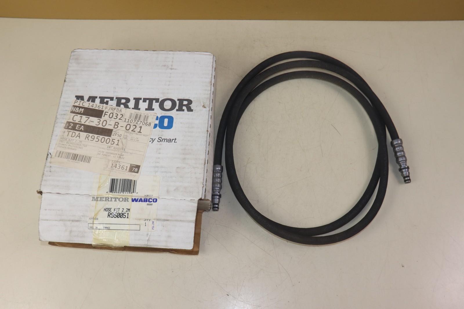 Meritor Wabco R950051 Hose Kit 2.2M NEW Made in France