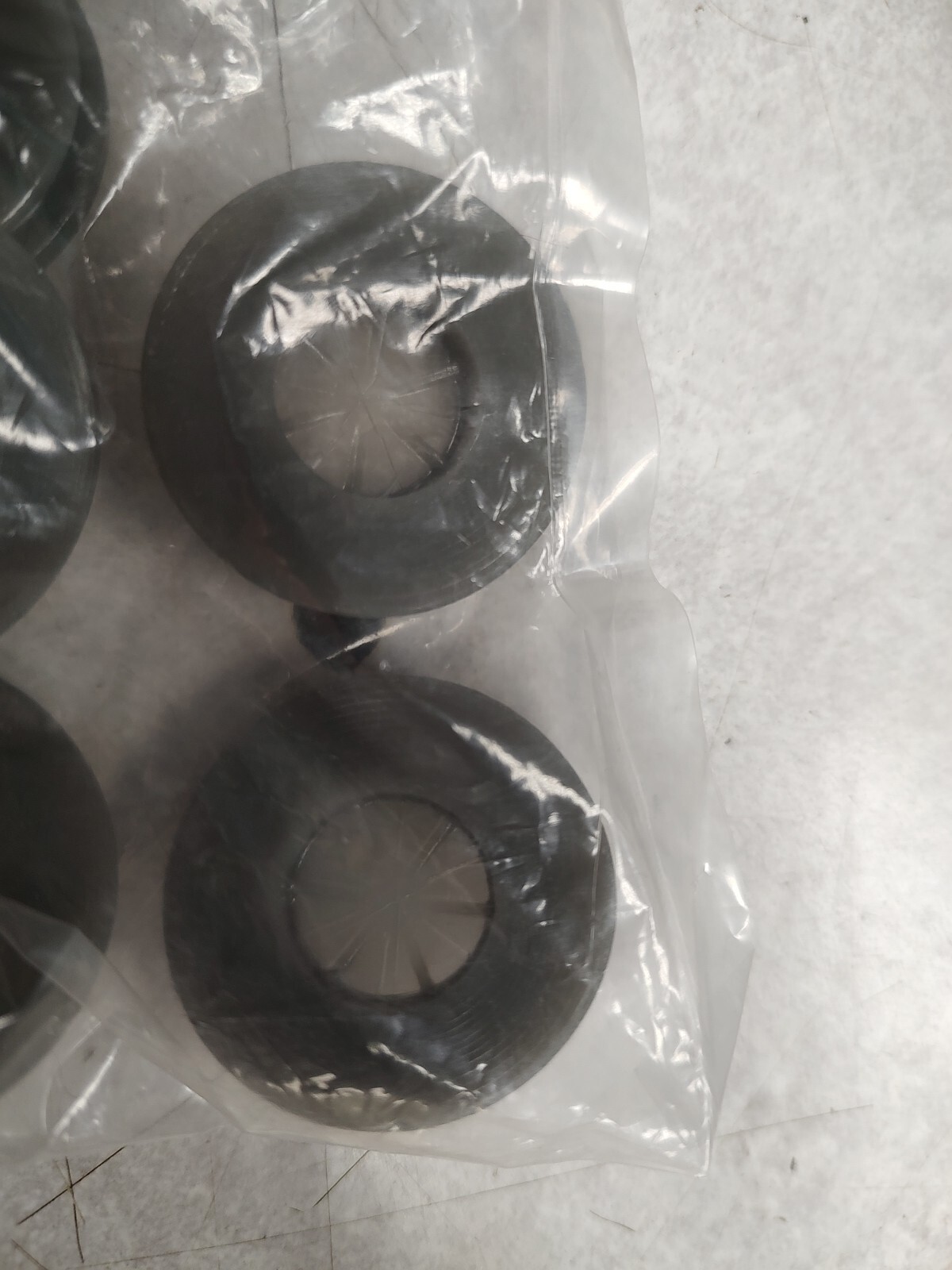 (QTY of 2) Phillips 12-0167 Gladhand Seals Gray Poly For Use With Filter Screens