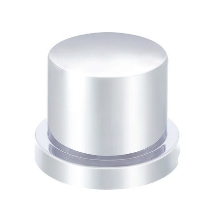 United Pacific 10754B Wheel Lug Nut Cover 11/16″ X 15/16″, Chrome, Plastic, Flat