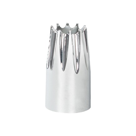 United Pacific 10562B Wheel Lug Nut Cover 33mm X 3 3/4″, Chrome, Plastic, Crown,