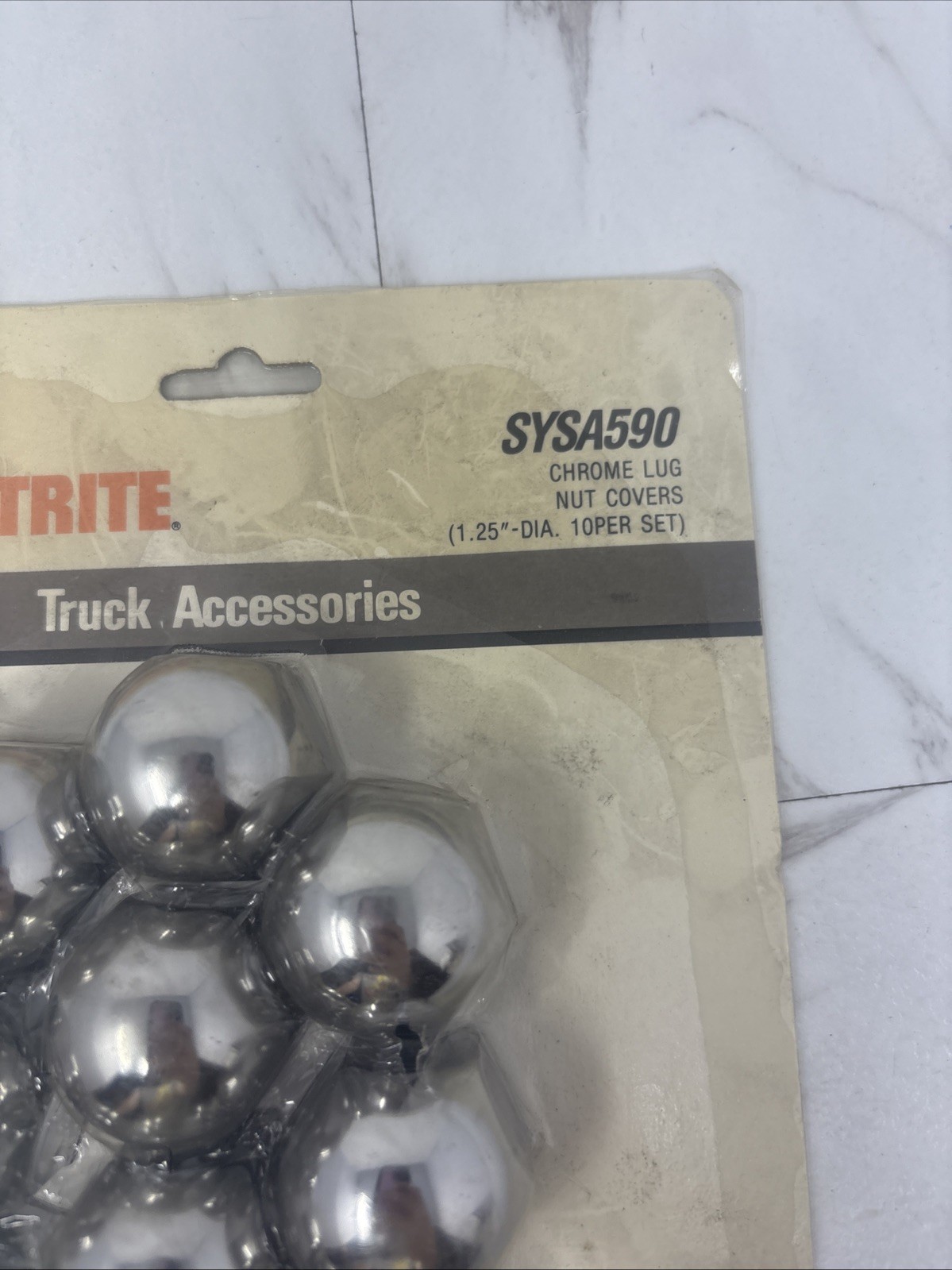 fleetrite sysa590 Chrome Lug But Covers 1.25”