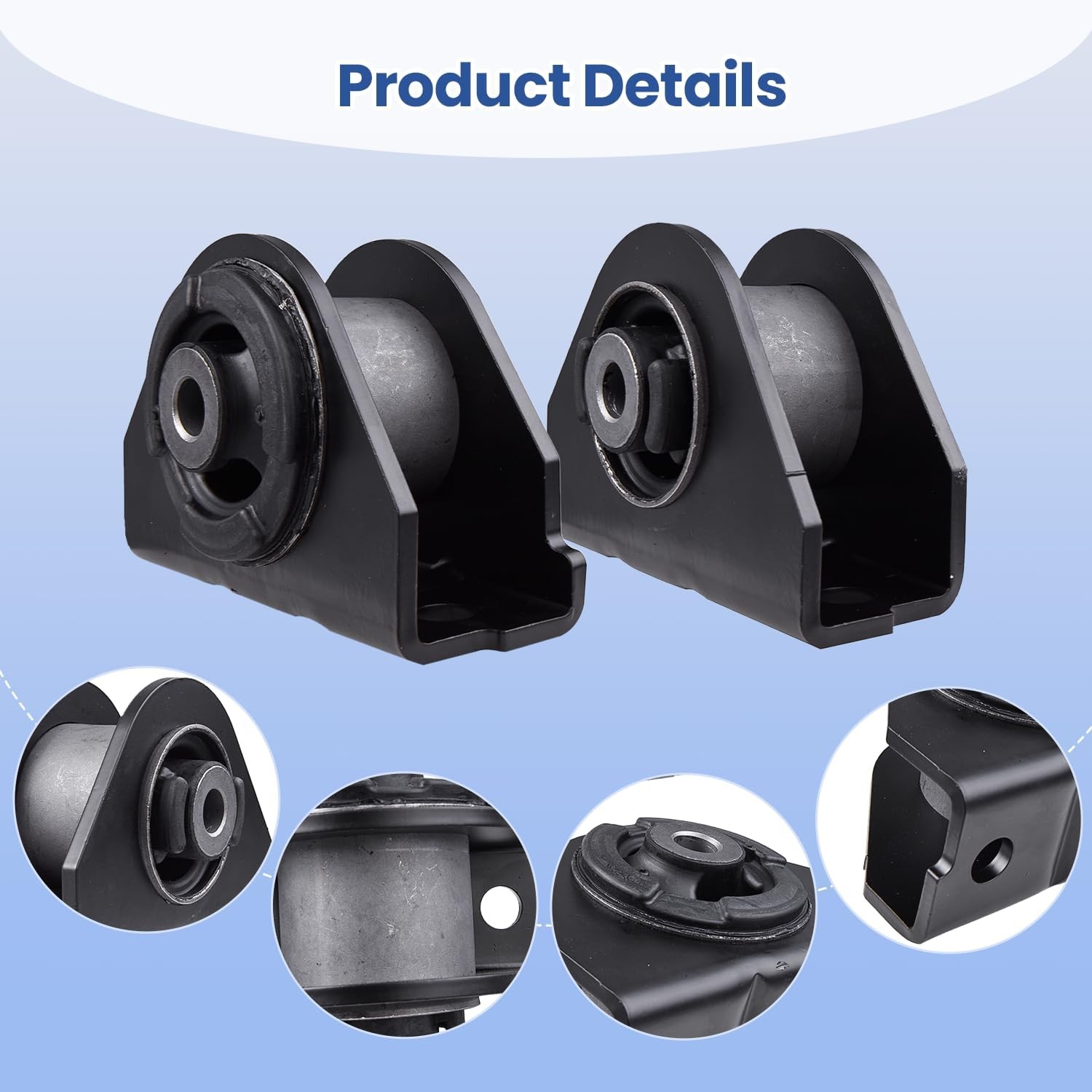 Pairs For Freightliner Front Cab Mount with Bushing Replaces 18-59922-000