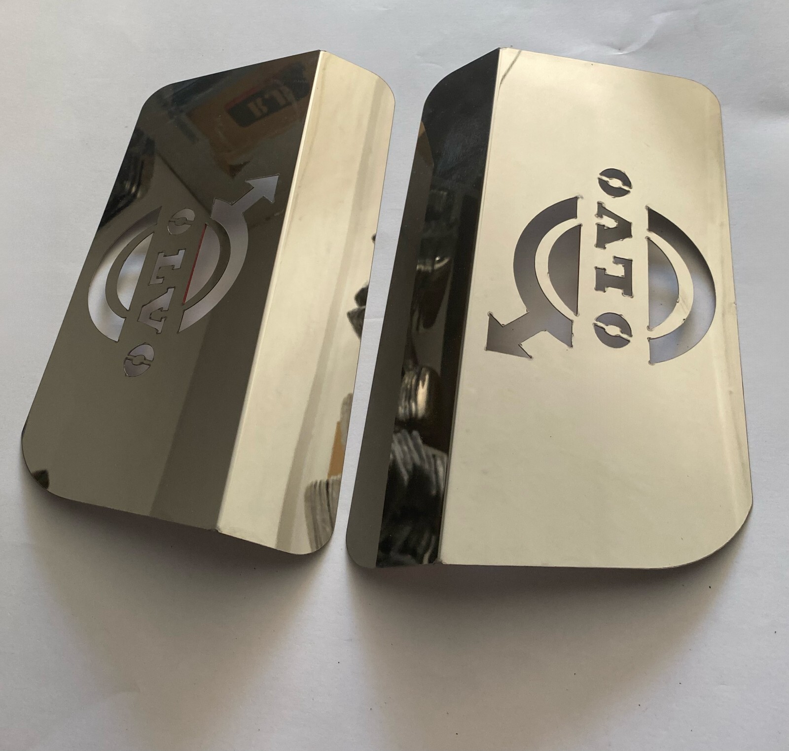 Volvo FH 2/3 2001-Up Stair Interior Chrome Trim 2 Pieces Stainless Steel