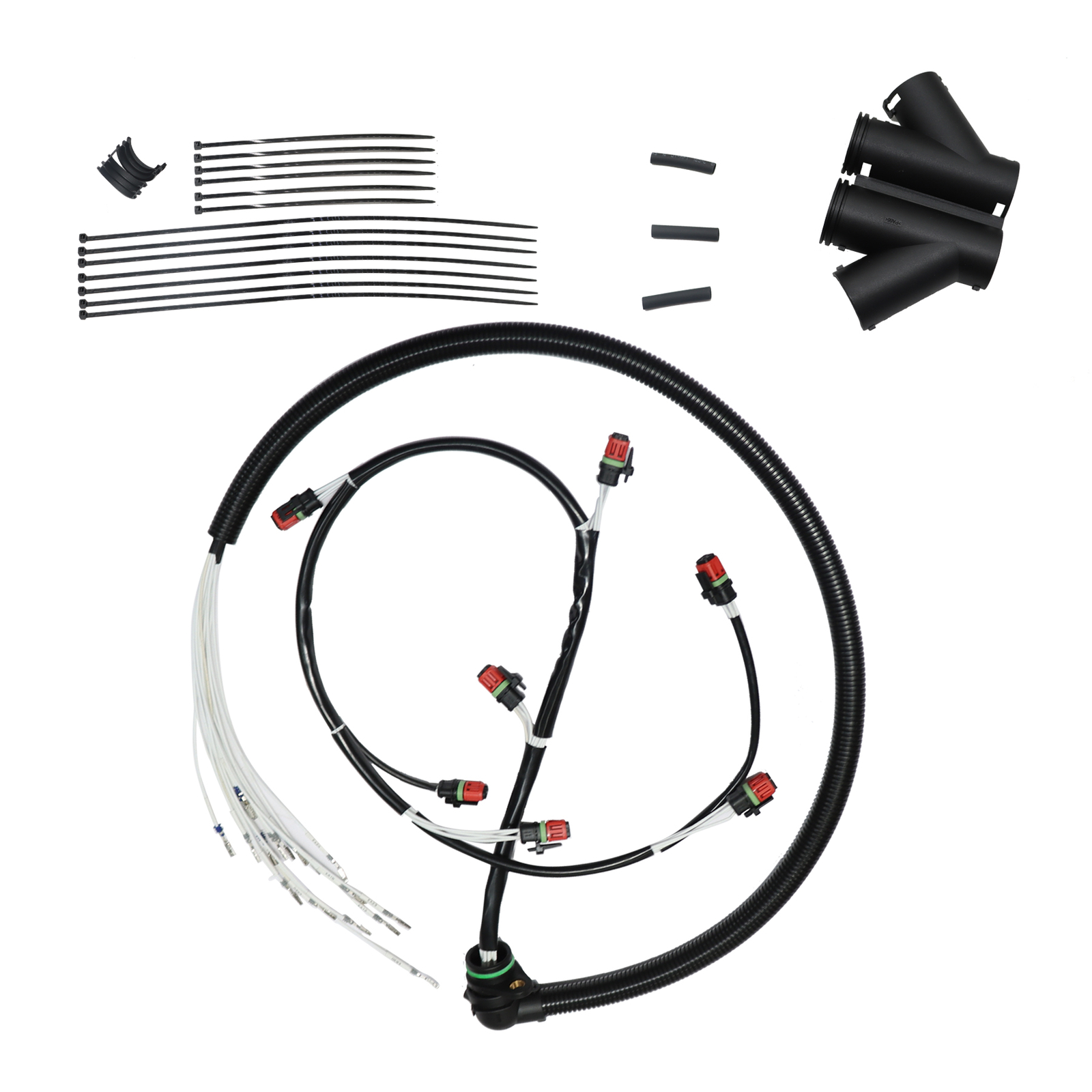 NEW Engine Injector Wire Harness Kit for Volvo Truck FMFH D13 22248490 22190628
