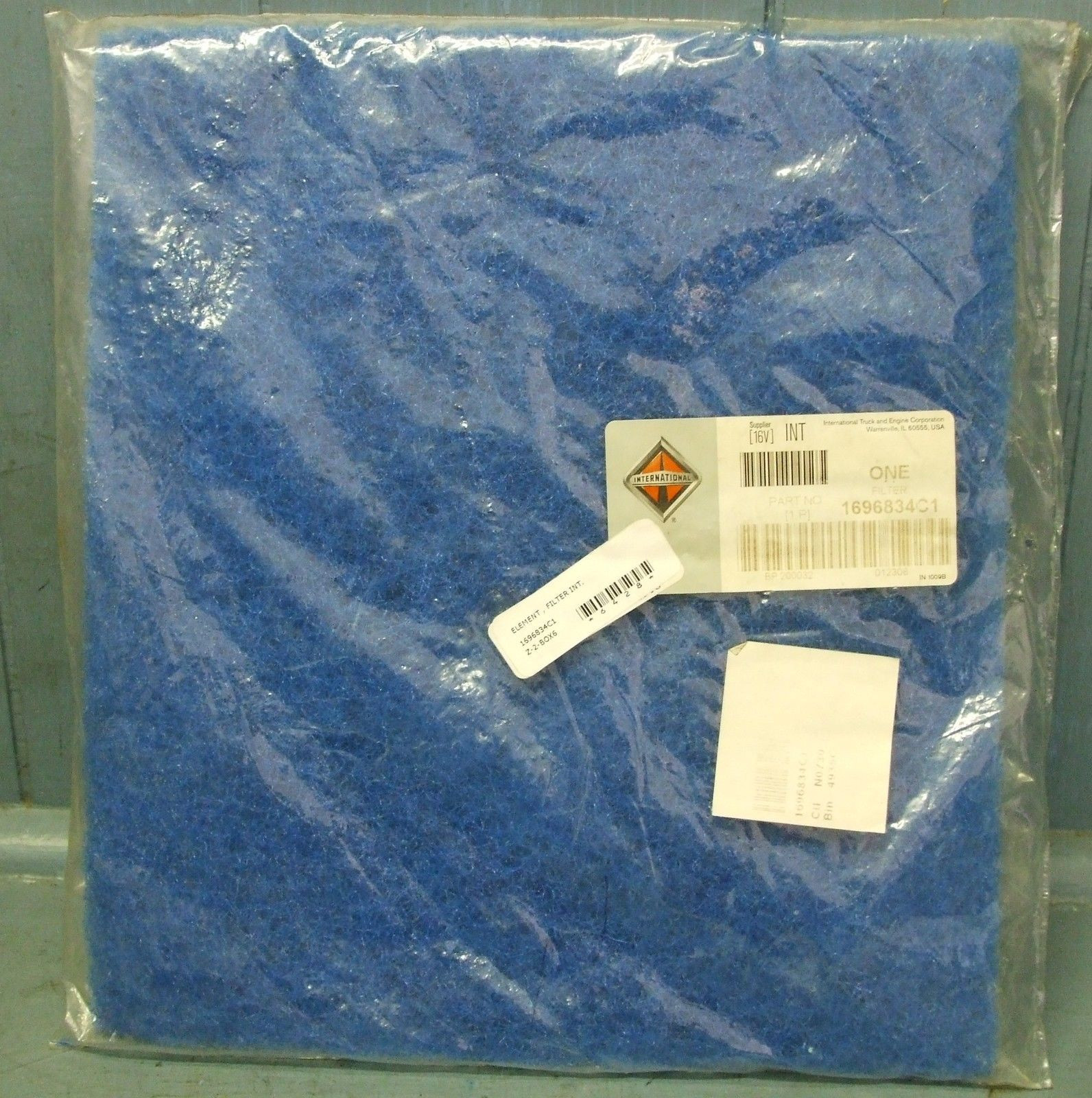 International Cab Filters By Navistar Inc # 1696834C1 (Quantity 12) O.E.M.